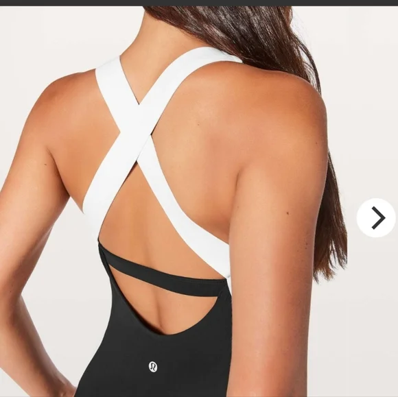 lululemon athletica Black and White Tank Top - Picture 3 of 3